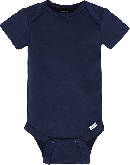 Gerber unisex-baby 8-pack Short Sleeve Onesies Bodysuits