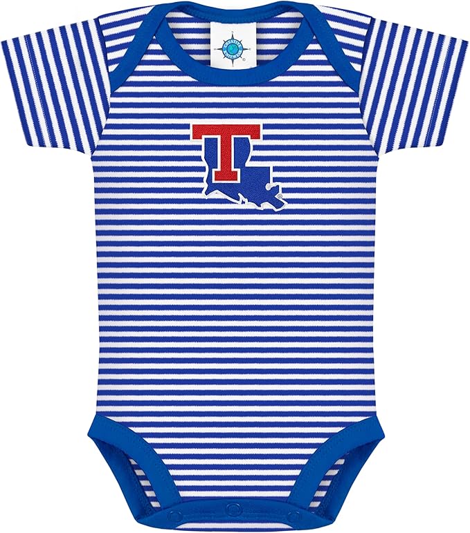Creative Knitwear College Baby NCAA Infant Striped Bodysuit