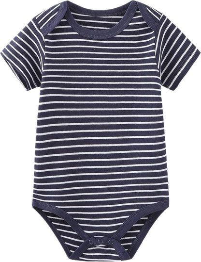 Baby Bodysuit and Pant Set 10-pcs Cotton Soft Newborn Boy Girl Clothes Outfits