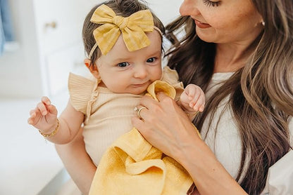 Copper Pearl 6 Ultra Soft Baby Bath Washcloths Premium Large Soft Piper 11" x 11" Towels