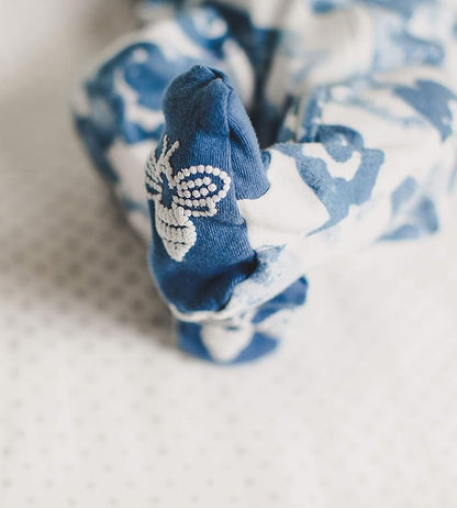 Burt's Bees Baby Boys Sleep and Play PJs, 100% Organic Cotton One-Piece Zip Front Romper Jumpsuit Pajamas