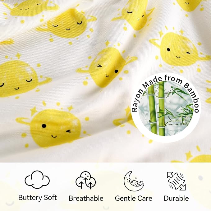 Rayon Made from Bamboo Sleep Sack 2t-3t Supersoft Toddler Sleep Sack 24-36 Months 1.0 Tog Baby Wearable Blanket with 2-Way Zipper Unisex Sleeping Bag for Babies