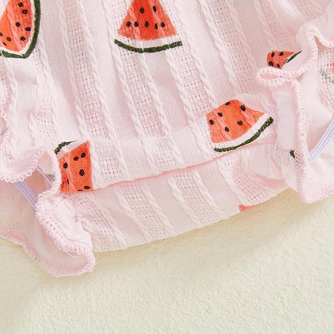 Mubineo Baby Girl Summer Clothes Cute Ruffle Tops Dress Shorts Outfits Set Infant Toddler Shrit Bloomers Princess Outfit