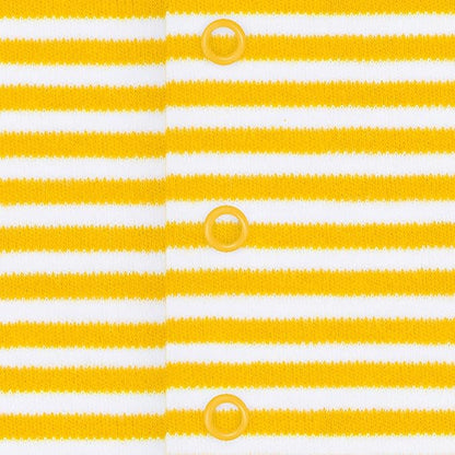 Creative Knitwear College Baby Striped Footed Romper - Team Logo, Multiple Colors, for Boys & Girls (0-9 Months)