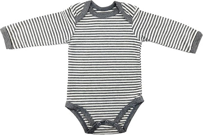 123 Bear Baby Cotton Spandex Long-Sleeve bodysuits unisex boy girl