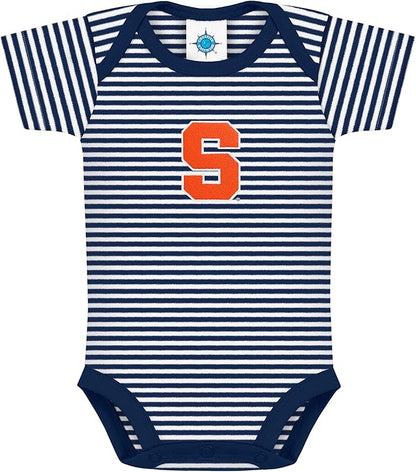 Creative Knitwear College Baby NCAA Infant Striped Bodysuit