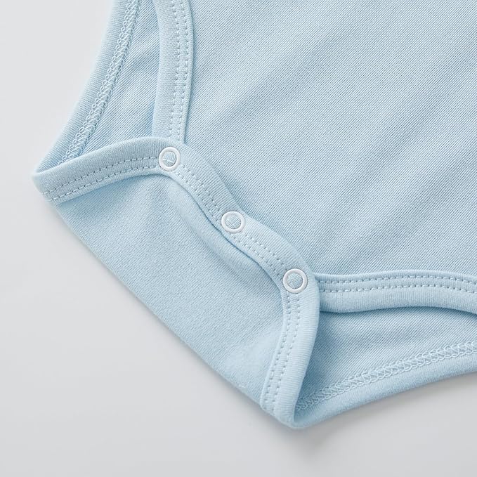 pureborn Baby Boys Girls Bodysuit Super Soft Cotton Romper 0-24 Months