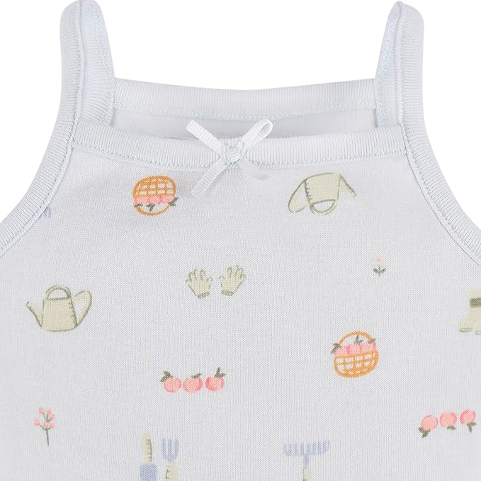 Gerber Baby Girls Multi-Pack Sleeveless Onesies Bodysuit