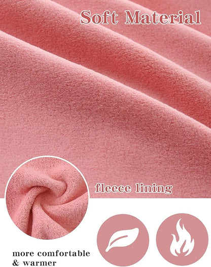 Newborn Baby Bear Onesie Winter Snowsuit With Fold-over Mittens & Footies Zip Up Baby Fleece Jumpsuit 0-18M