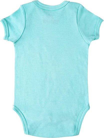 Cnins Funny Baby Bodysuit & Daddy Matching Cotton Outfit for Wild One 1st Birthday, Unisex Newborn Infant Clothes 0-24M