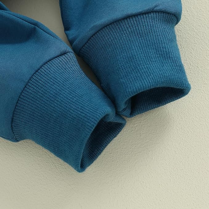 allshope Newborn Baby Boy Girl Fall Outfit Romper Long Sleeve Hooded Solid Zipper Onesie Jumpsuit Bodysuit Infant Clothes