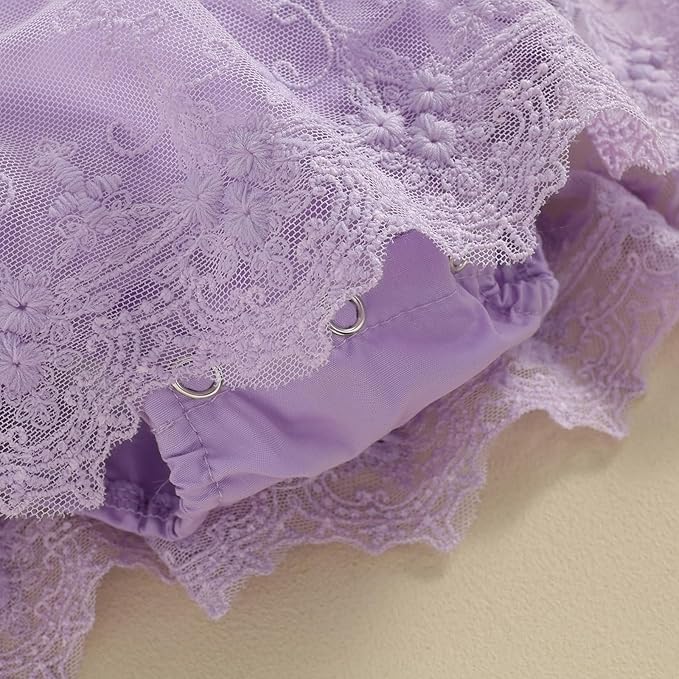 Baby Girl Clothes Floral Boho Lace Romper Bodysuit Romper Jumpsuit Summer Outfit Summer Baby Clothes Girls