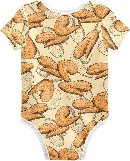 vvfelixl Dachshund Dog Baby Clothes for Boy Girl,Baby One-Piece Bodysuit for 0-24 Months,Short Sleeve