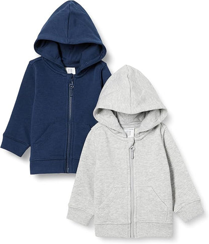 Amazon Essentials Unisex-Baby French Terry Zip-Up Hoodie