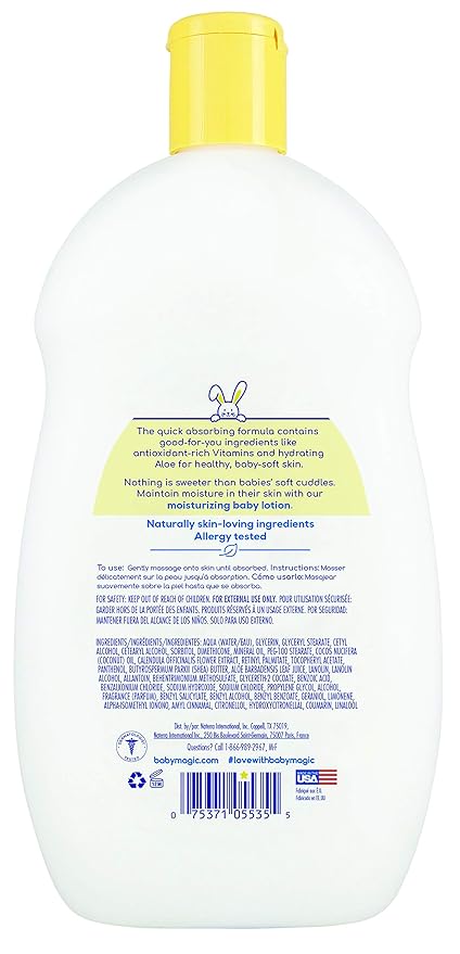 Baby Magic Moisturizing Body Lotion, Sweet Buttercup Scent, 16.5 Oz