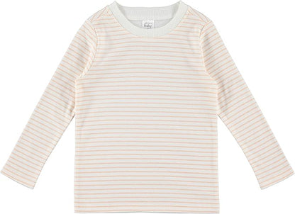 Cudlie 5-Pack Infant/Toddler Girl Long Sleeve Shirt - Basic Baby Tees, Blouses, Tops - Solid Print & Ruffled Tshirts