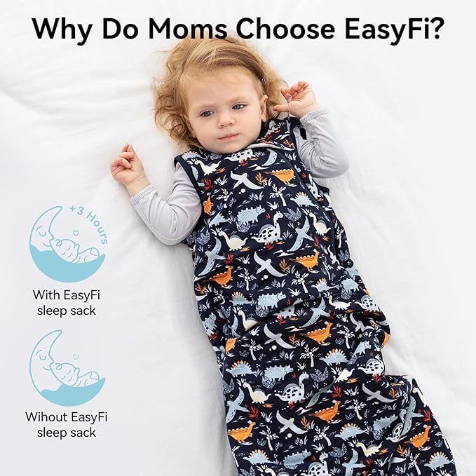 Rayon Made from Bamboo Sleep Sack 2t-3t Supersoft Toddler Sleep Sack 24-36 Months 1.0 Tog Baby Wearable Blanket with 2-Way Zipper Unisex Sleeping Bag for Babies