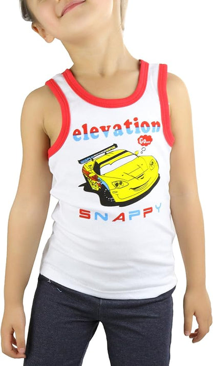 ToBeInStyle Boy's Pack of 4 Tank Tops