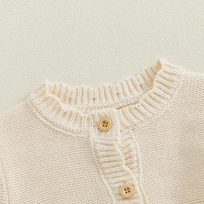 Baby Girl Cardigan Sweater Long Sleeve Button Up Knit Sweatshirt Jacket Toddler Baby Girl Fall Outfits
