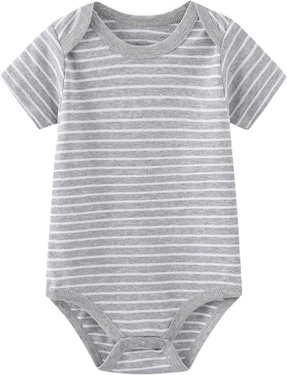 Baby Bodysuit and Pant Set 10-pcs Cotton Soft Newborn Boy Girl Clothes Outfits