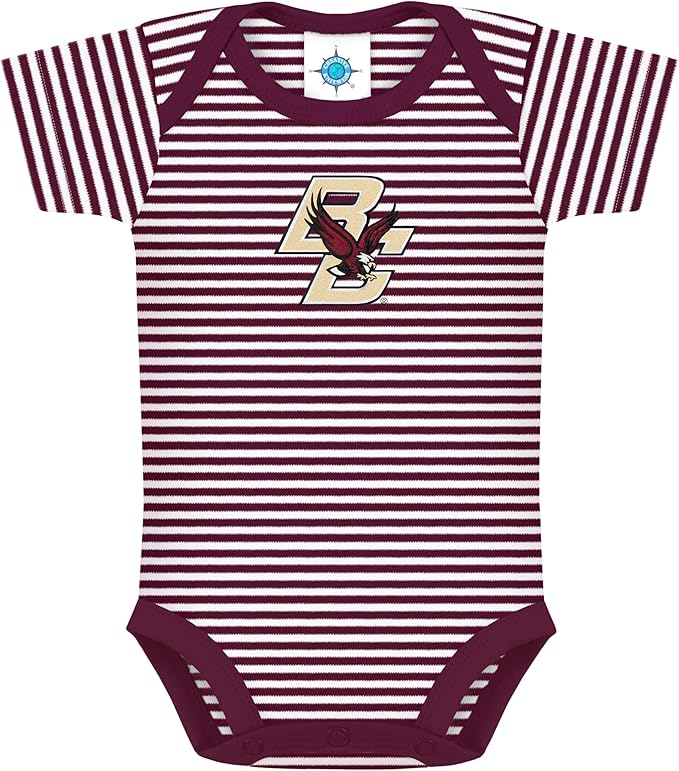Creative Knitwear College Baby NCAA Infant Striped Bodysuit