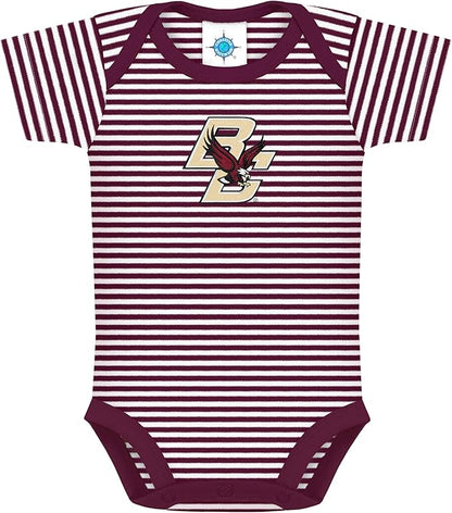 Creative Knitwear College Baby NCAA Infant Striped Bodysuit