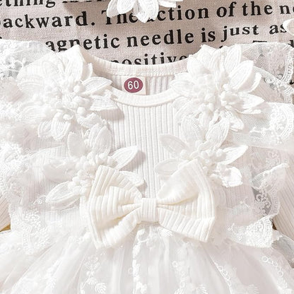 Baby Girl Lace Bodysuit Dress