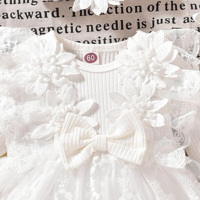 Baby Girl Lace Bodysuit Dress