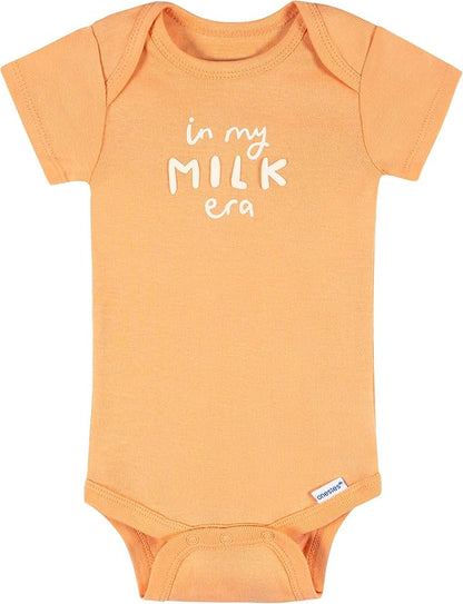 Onesies Brand baby-girls 8-pack Short Sleeve Mix & Match Bodysuits