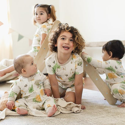 Burt's Bees Baby Boys Sleep and Play PJs, 100% Organic Cotton One-Piece Zip Front Romper Jumpsuit Pajamas