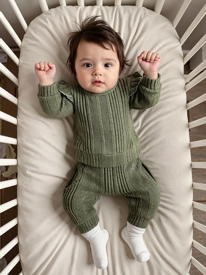 Aalizzwell Infant Baby Girl Fall Winter Outfit