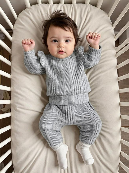 Aalizzwell Infant Baby Girl Fall Winter Outfit