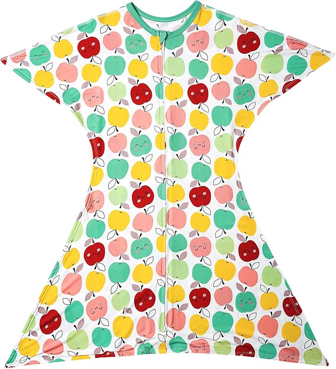 Baby Sleeper Gown Viscose from Bamboo Newborn Nightgowns Unisex Long Sleeve Sleep Sack