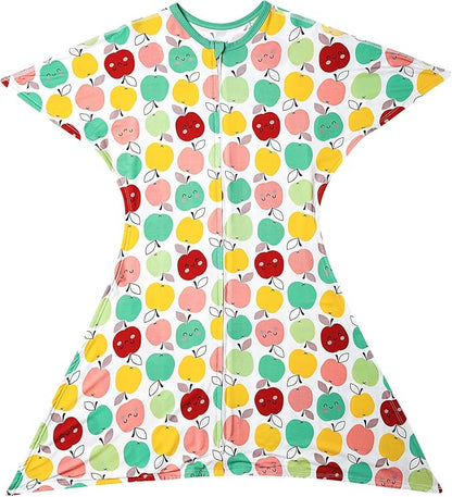 Baby Sleeper Gown Viscose from Bamboo Newborn Nightgowns Unisex Long Sleeve Sleep Sack