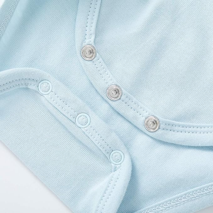 pureborn Baby Boys Girls Bodysuit Super Soft Cotton Romper 0-24 Months