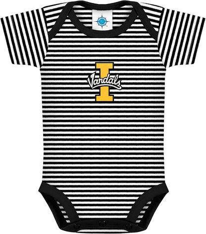 Creative Knitwear College Baby NCAA Infant Striped Bodysuit