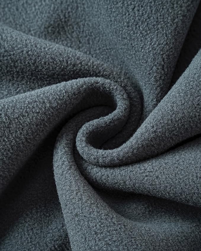 Toddler Fleece Jacket Kids Lightweight Outerwear Boys Girls Long Sleeve Fall Spring Coat 2-12 Years