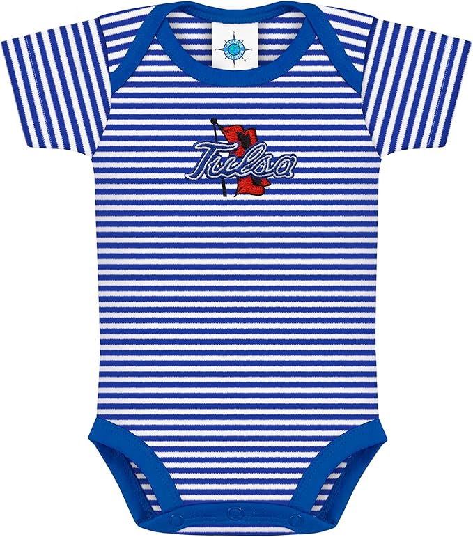 Creative Knitwear College Baby NCAA Infant Striped Bodysuit