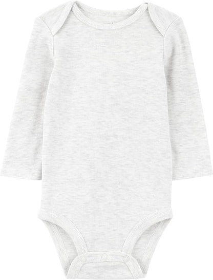 Simple Joys by Carter's Unisex Baby 7-pack Long Sleeve Bodysuit