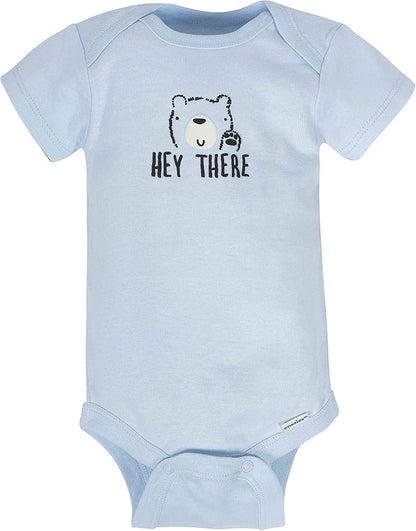 Gerber unisex-baby 8-pack Short Sleeve Onesies Bodysuits