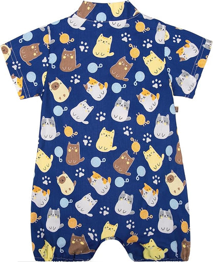 Baby Romper Kimono Robe Cotton Japanese Pajamas