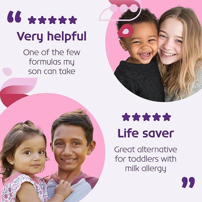 Nutricia Neocate Junior - Hypoallergenic, Dairy-free, Amino Acid-Based Formula for 1+ Years - For Toddlers, Kids & Teens - Powdered Formula - Strawberry - 14.1 oz can (Case of 4)