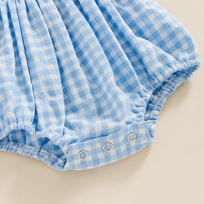 Newborn Baby Girl Bodysuit Sleeveless Halter Frill Romper One-piece Jumpsuit with Headband Summer Clothes Set