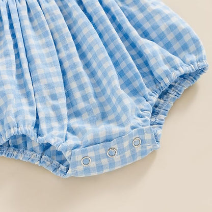 Newborn Baby Girl Bodysuit Sleeveless Halter Frill Romper One-piece Jumpsuit with Headband Summer Clothes Set