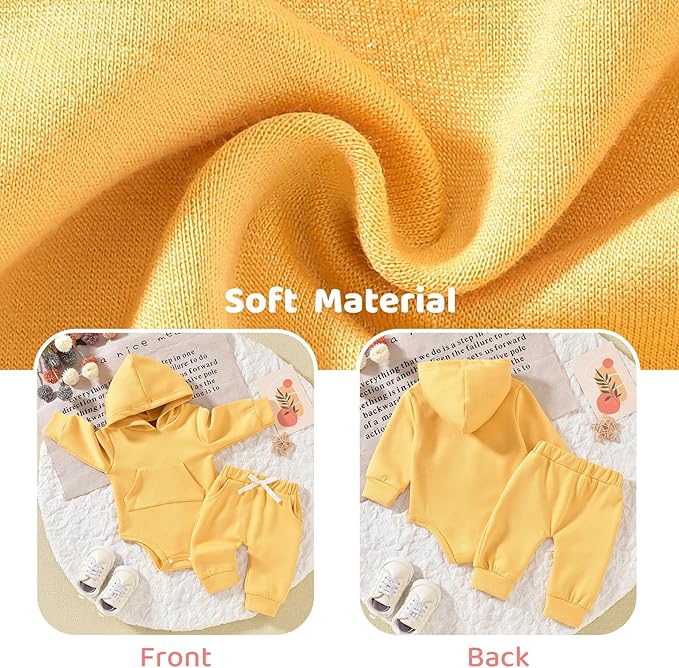 Aalizzwell Infant Baby Winter Hoodie Outfit