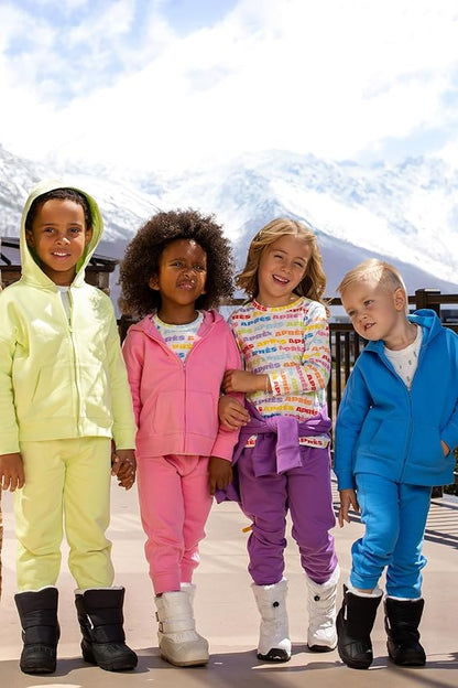 monica + andy Sporty Sweatsuit, 100% Organic Cotton Clothes for Boys & Girls, Outfit Sizes For Kids, Toddler & Infant