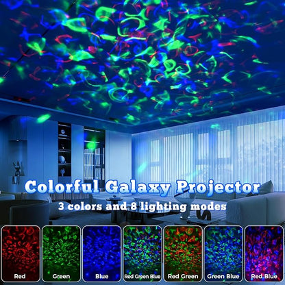 Galaxy Projector for Bedroom, Dinosaur Egg Galaxy Light Projector with Timer and Remote, Nebula Ceiling Night Light for Kids Adults, Room Decor, Christmas Gifts