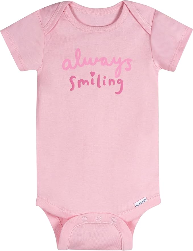 Onesies Brand unisex-baby 8-pack Short Sleeve Mix & Match Bodysuits