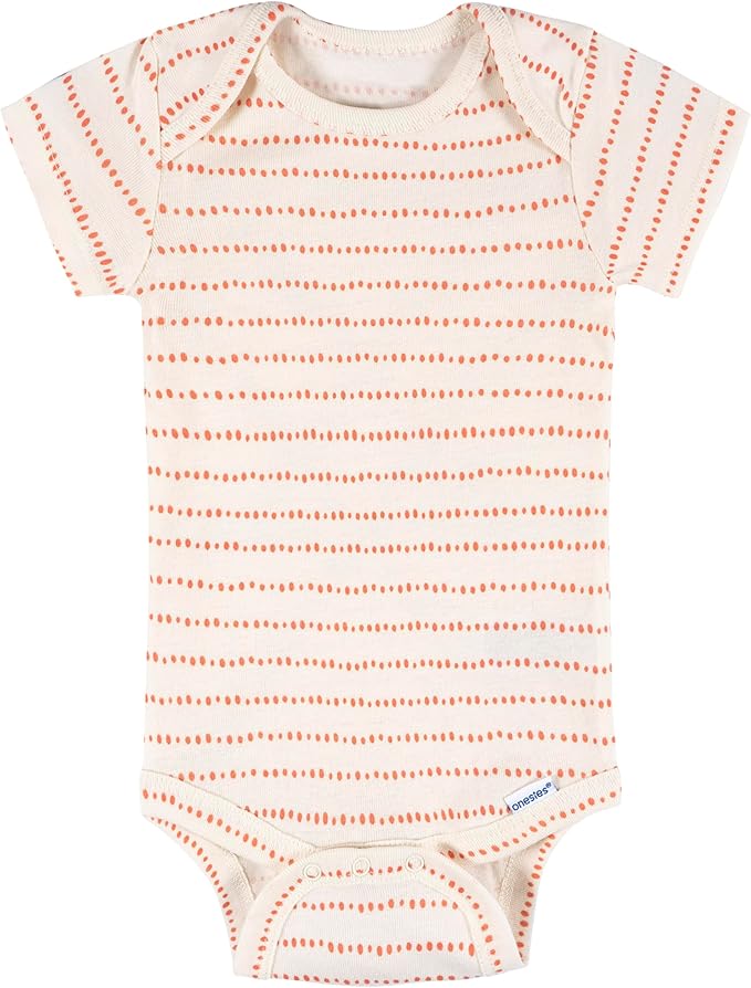 Onesies Brand baby-girls 8-pack Short Sleeve Mix & Match Bodysuits