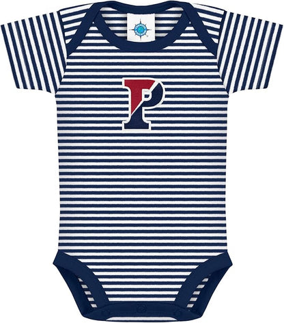 Creative Knitwear College Baby NCAA Infant Striped Bodysuit